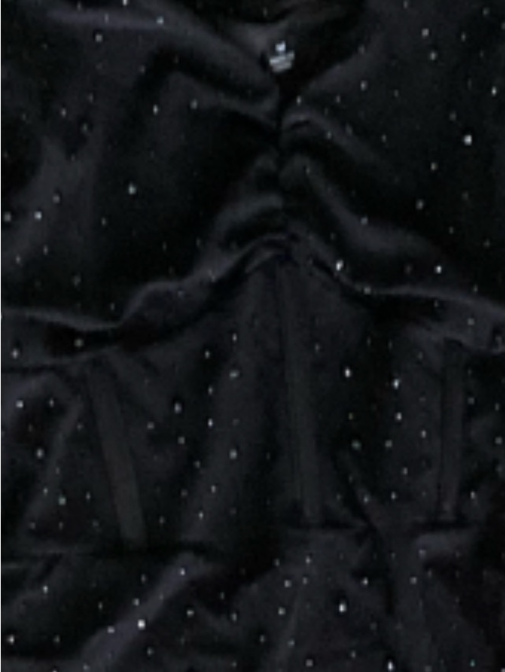Windsor Black Rhinestone Mesh Corset Bodycon Mini Dress Size M - Picture 12 of 12